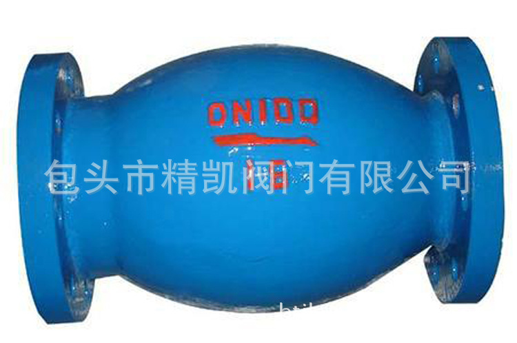 包頭閥門生產(chǎn)廠家 HQ44X  HQ45X 微阻球形止回閥 無(wú)磨損球型單向閥
